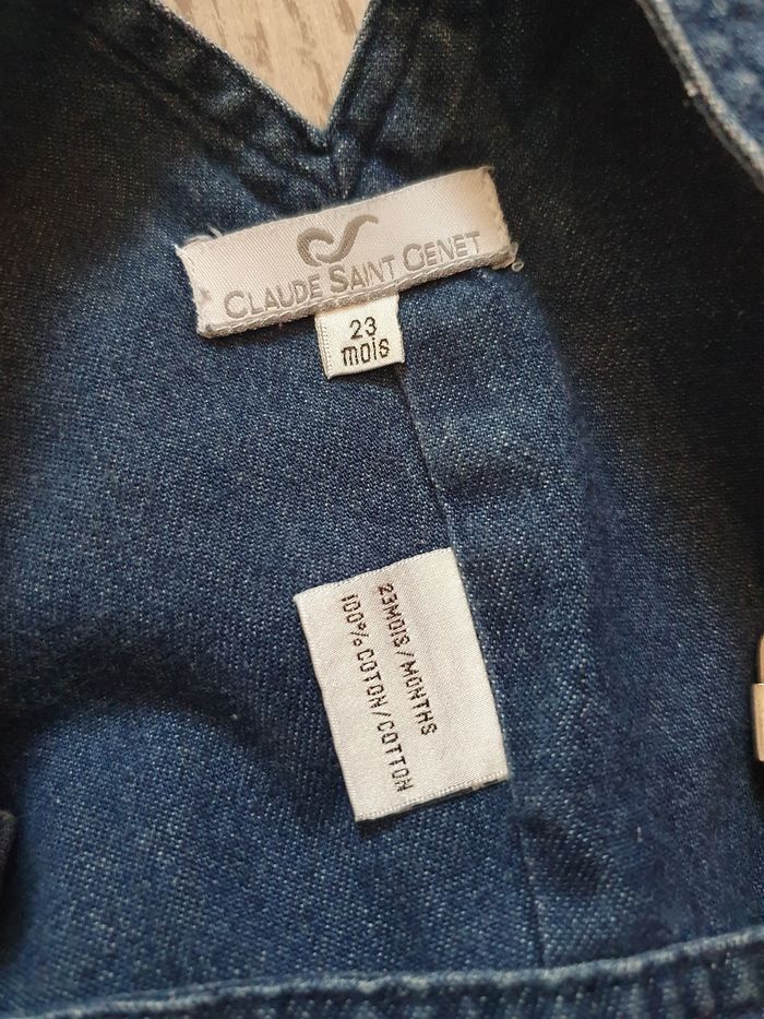 Lot vêtements 23 mois jean + salopette - photo numéro 10