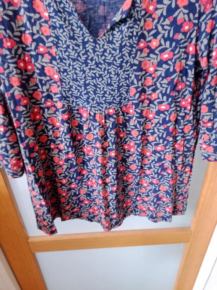 T-shirt Tshirt manches 3/4 Femme 42/44 - photo numéro 4