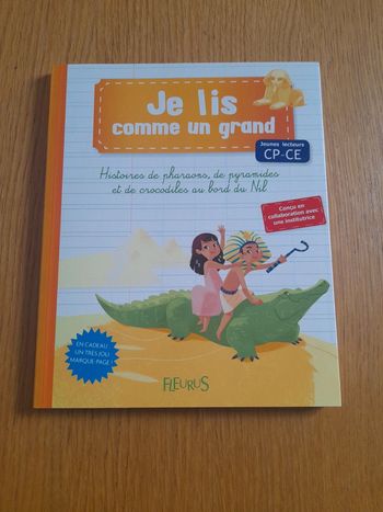 Je lis comme un grand Histoires de pharaons, de pyramides et de crocodiles au bord du Nil