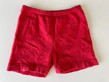 Short  rouge bébé