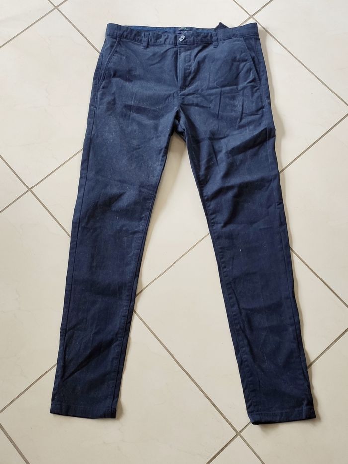 Pantalon bleu marine