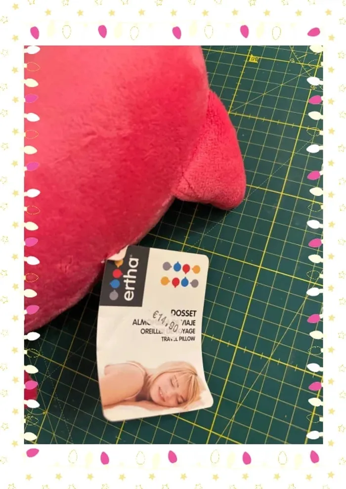Cale tête voiture oreiller peluche - photo numéro 6