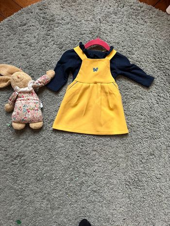 Robe salopette taille 6 mois obaibi