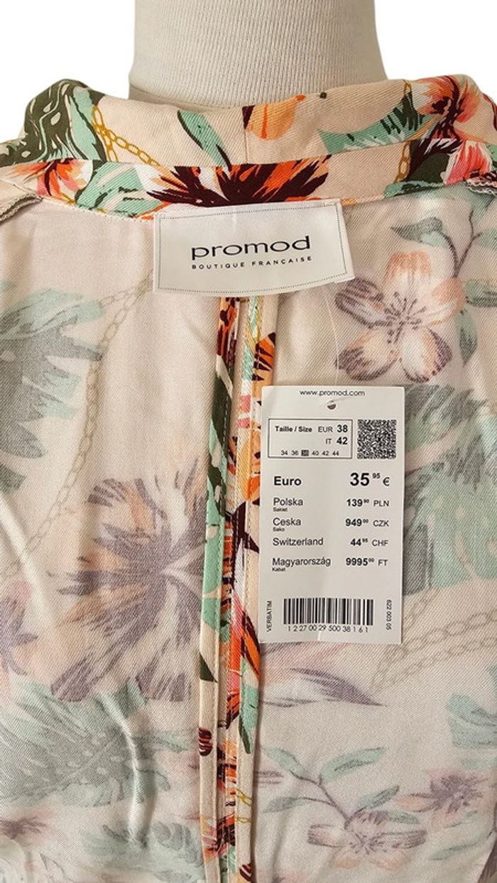 blouse Promod crème taille 38 - photo numéro 4