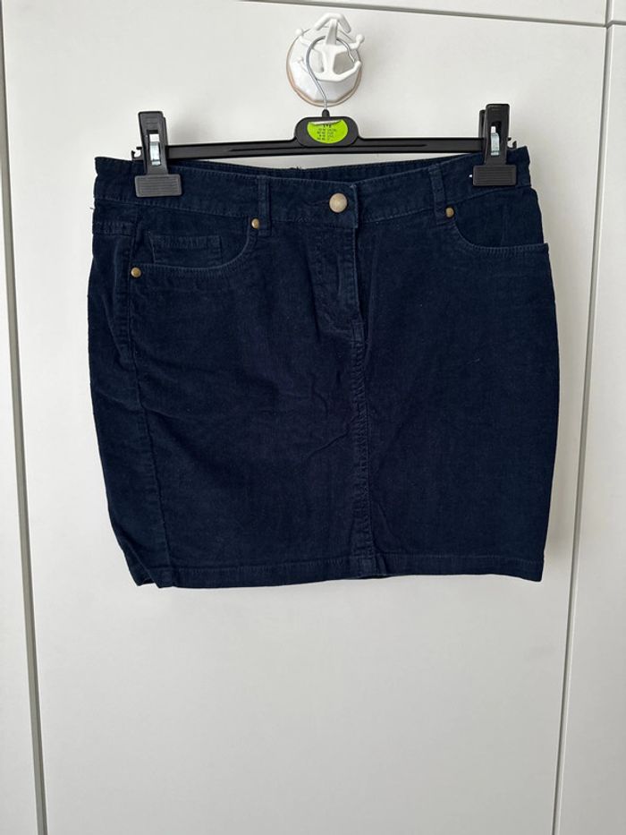 Jupe bleue marine