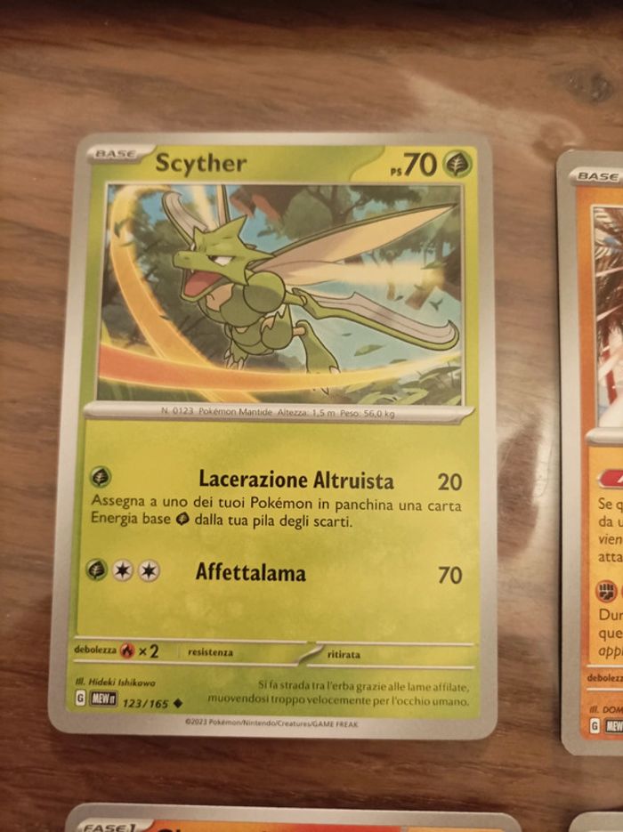 Lot de 9 cartes Pokemon 151 Insecateur Tygnon Magmar Reptincel Elektek Ronflex - photo numéro 2