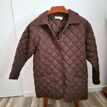 Veste Matelassée Marron Berger du Nord, Taille 44