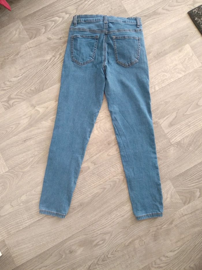 Jeans femme bleu taille 40 - photo numéro 4