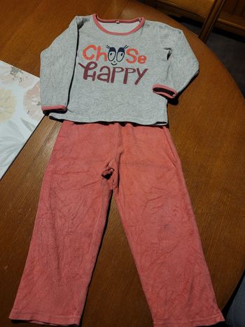 Pyjama fille 2 pièces 4 ans