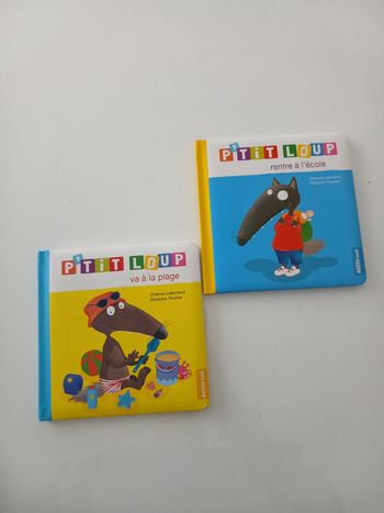 Lot de 2 Livres P'tit Loup 
