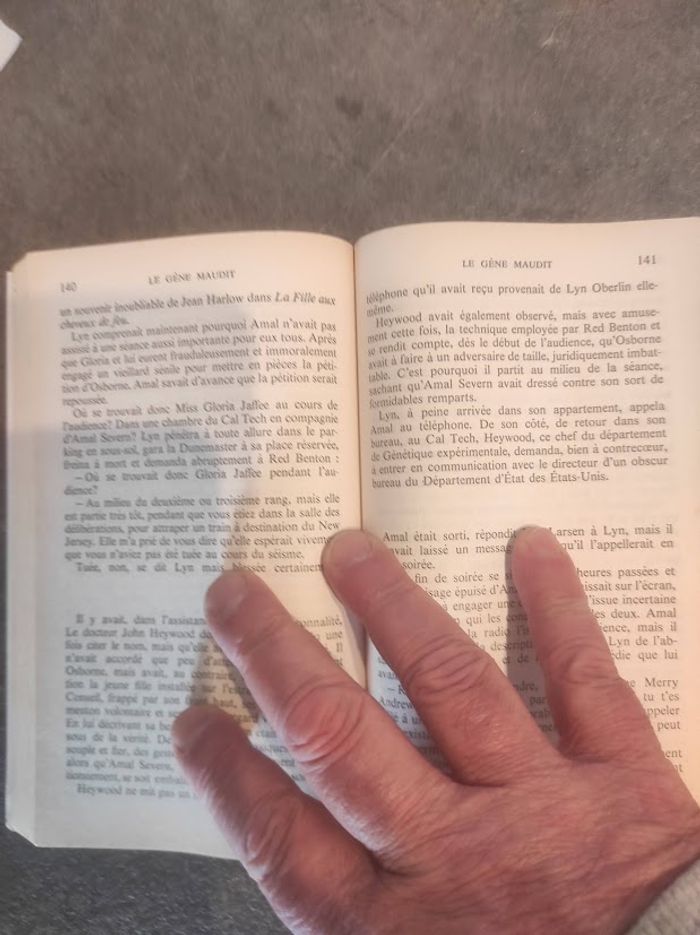 Le Gène maudit John Boyd Denoël Présence du Futur 2000 - photo numéro 4