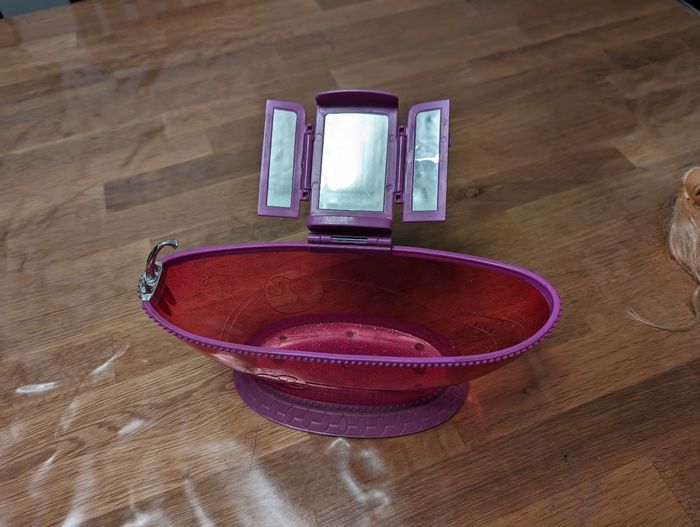 Baignoire avec son miroir Barbie - photo numéro 4