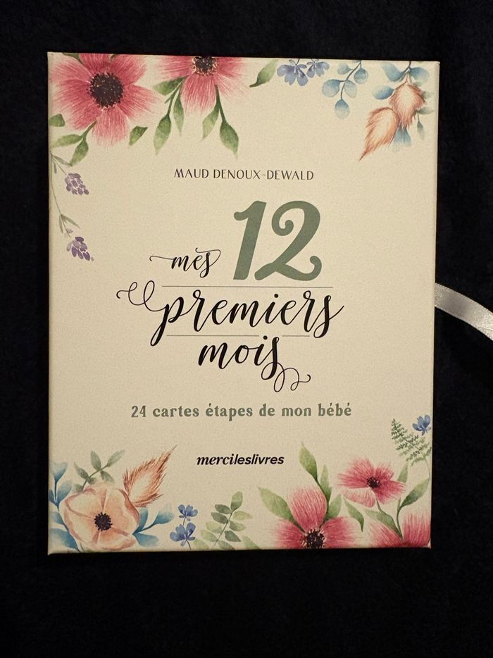 Mes 12 premiers Mois - Maud DENOUX DEWALD - Carte Etape Bébé