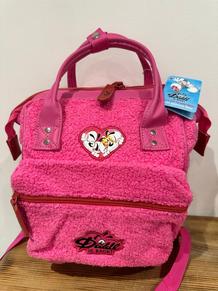 Sac à dos rose fille diddl is back - photo numéro 3