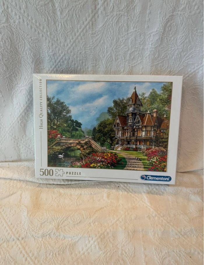 Puzzle 500 pièces - Old Waterway cottage