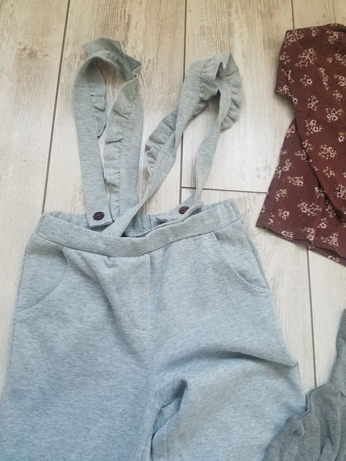 Ensemble salopette Verbaudet t 8 ans tbe - photo numéro 2