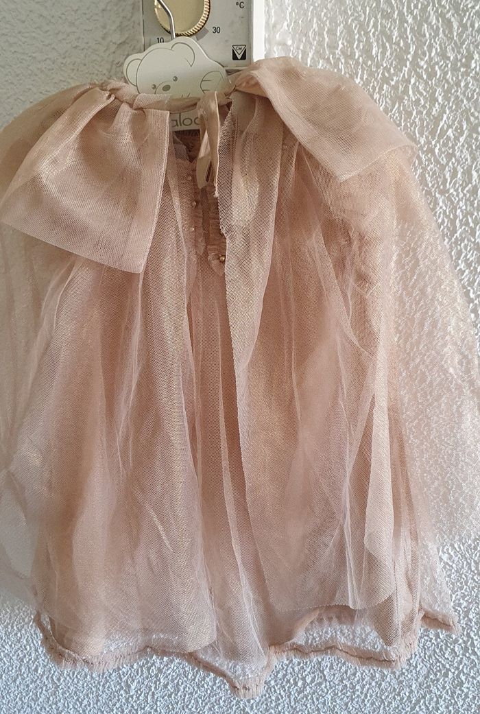 Ensemble robe et cape de fête 6/12 mois - photo numéro 10