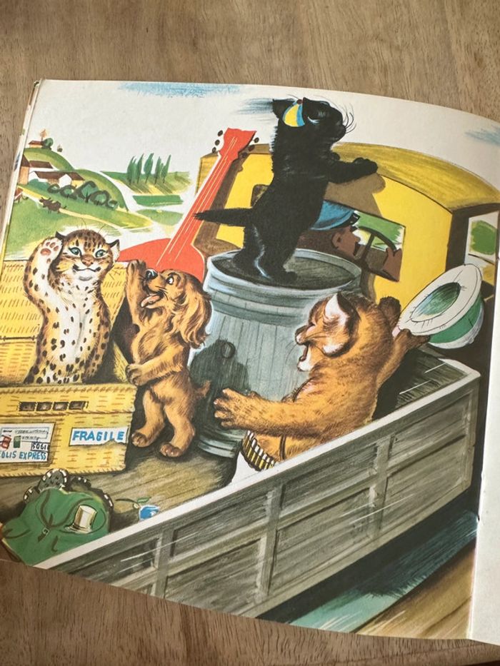 Livre ancien album Une Fête Chez Caroline Pierre Probst Le petit ménestrel (sans le disque) - photo numéro 7