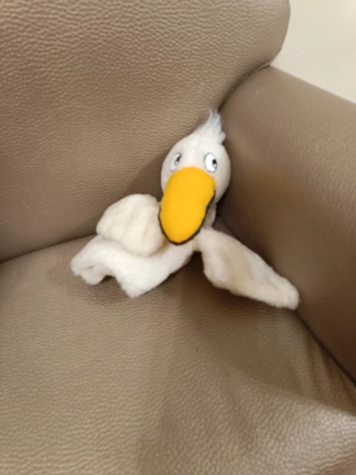 Marionnette canard lufthansa