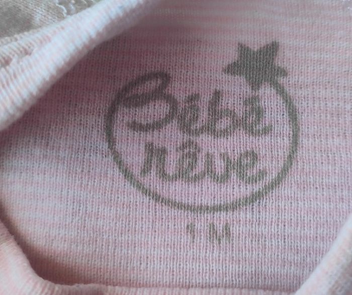 Lot de 7 bodies ML taille 1 mois - photo numéro 10