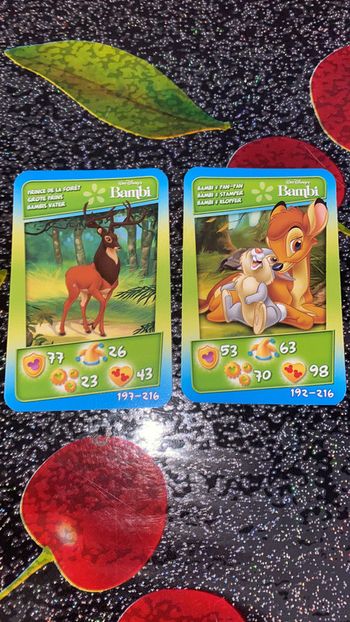 Lots carte bambi
