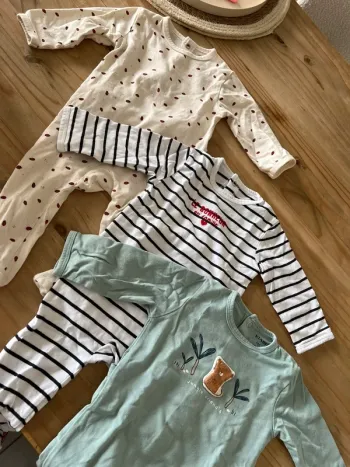 lot pyjamas bébé kiabi