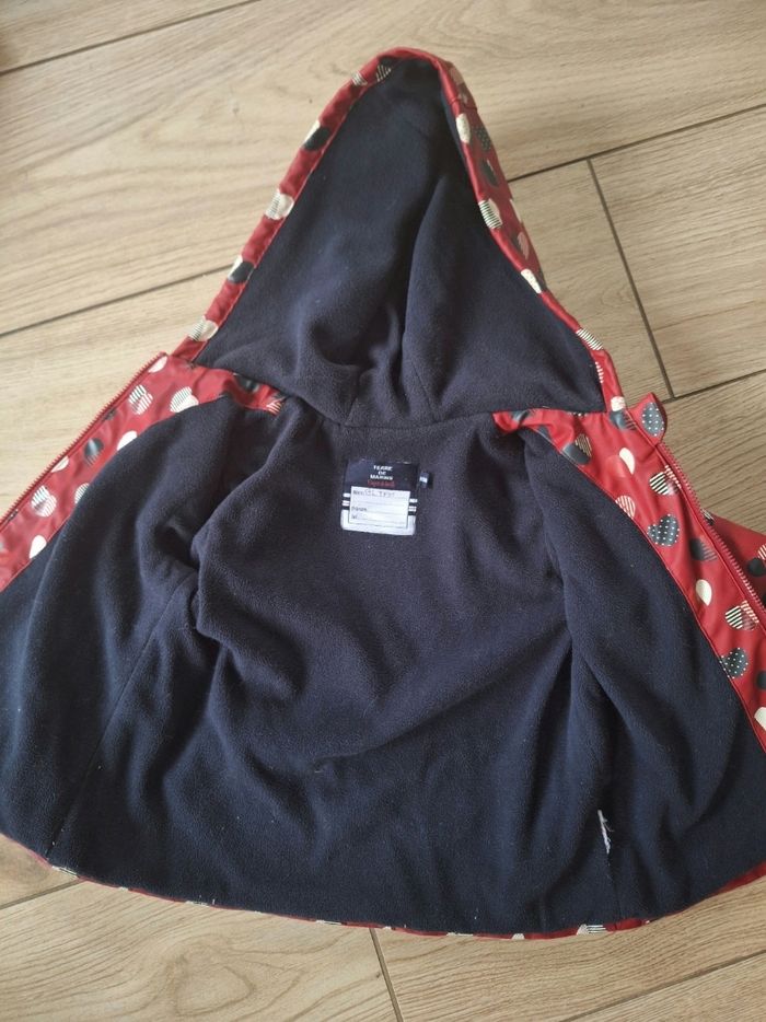 Manteau imperméable polaire 18 mois fille - photo numéro 2