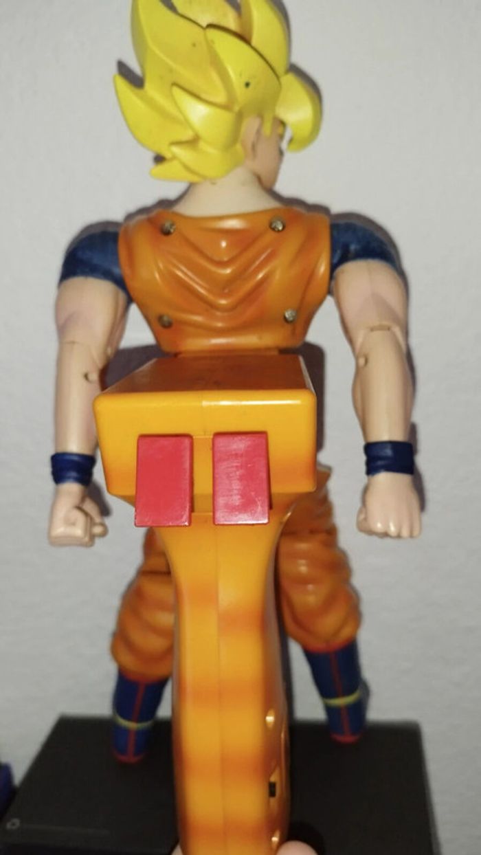 Grande figurine Dragon Ball Z Goku 36 cm action figure manette rare BS Giochi - photo numéro 2