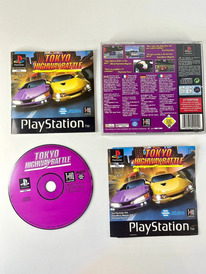 Jeu PS1 rare : Tokyo Highway Battle - photo numéro 4