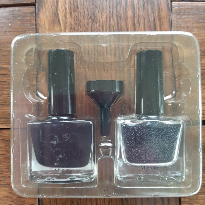 Lot 3 vernis caviar microperles Laura Clauvi NEUFS - photo numéro 3