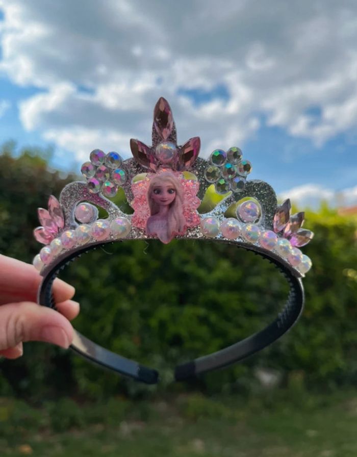 Serre-tête Elsa Frozen - photo numéro 2