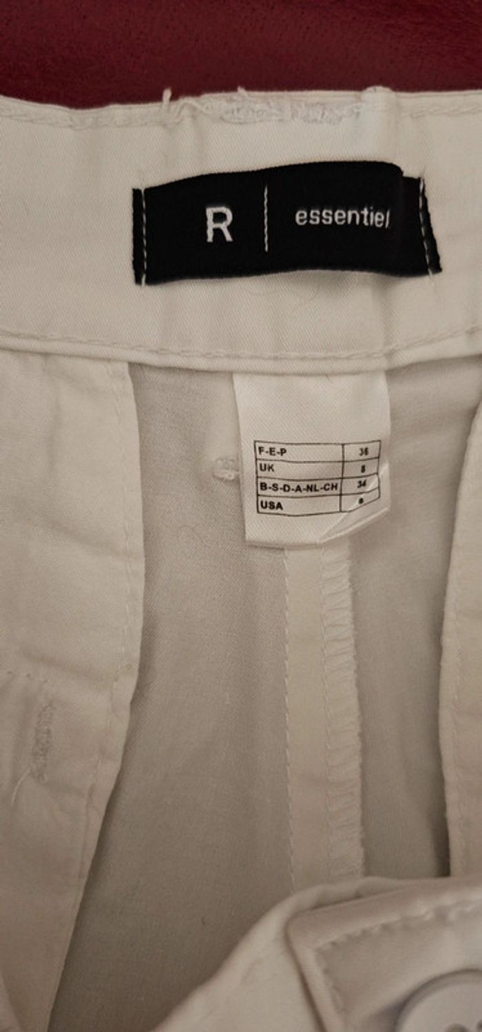 Pantalon blanc La Redoute neuf - photo numéro 5