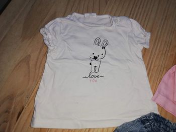 Tee-shirt MC 6 mois fille Kiabi