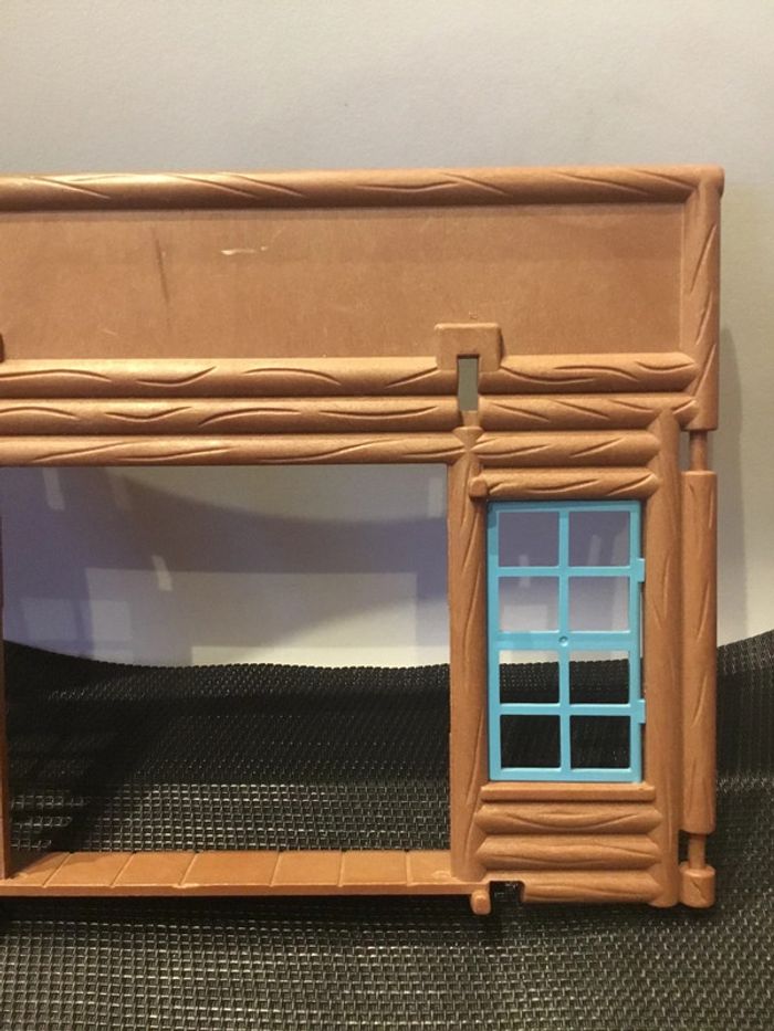 Playmobil façade quartier général fort Bravo pièces détachées western - photo numéro 5