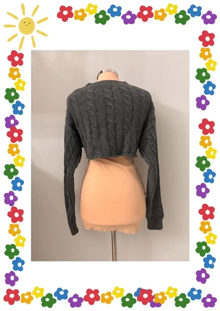 Maglione crop taglia S