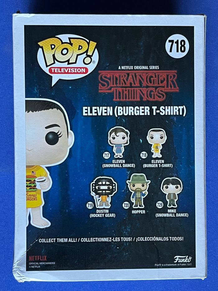 Figurine Pop - Eleven (Burger T-Shirt) - Stranger Things 718 - photo numéro 3