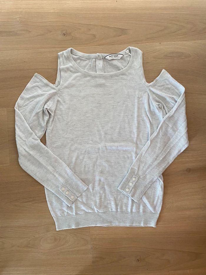 Pull épaules dénudées Naf Naf