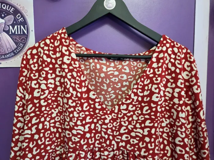 Robe casual fluide T52 Shein curve - photo numéro 2