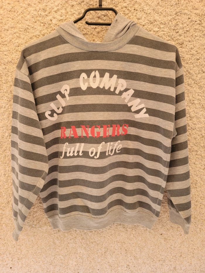 Sweat vintage clip company Rangers grunge tie and dye