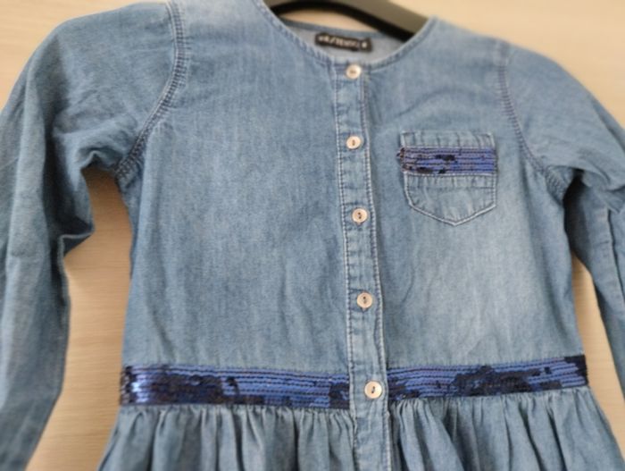 Robe en jean taille 8 ans - photo numéro 4