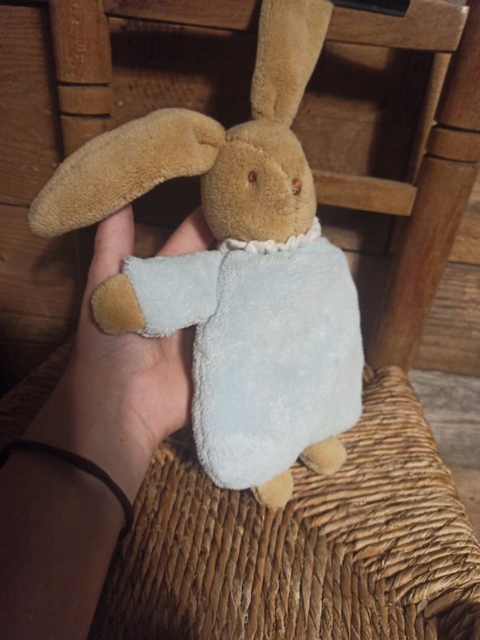 Doudou lapin hochet trousselier - photo numéro 5