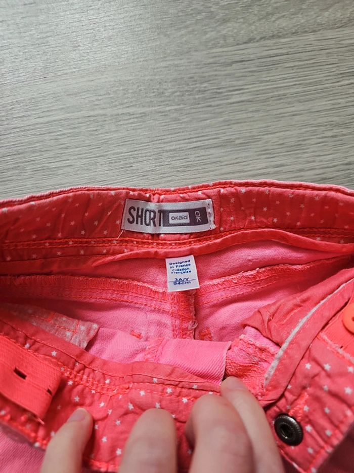 Short en jeans 3 ans okaidi - photo numéro 4