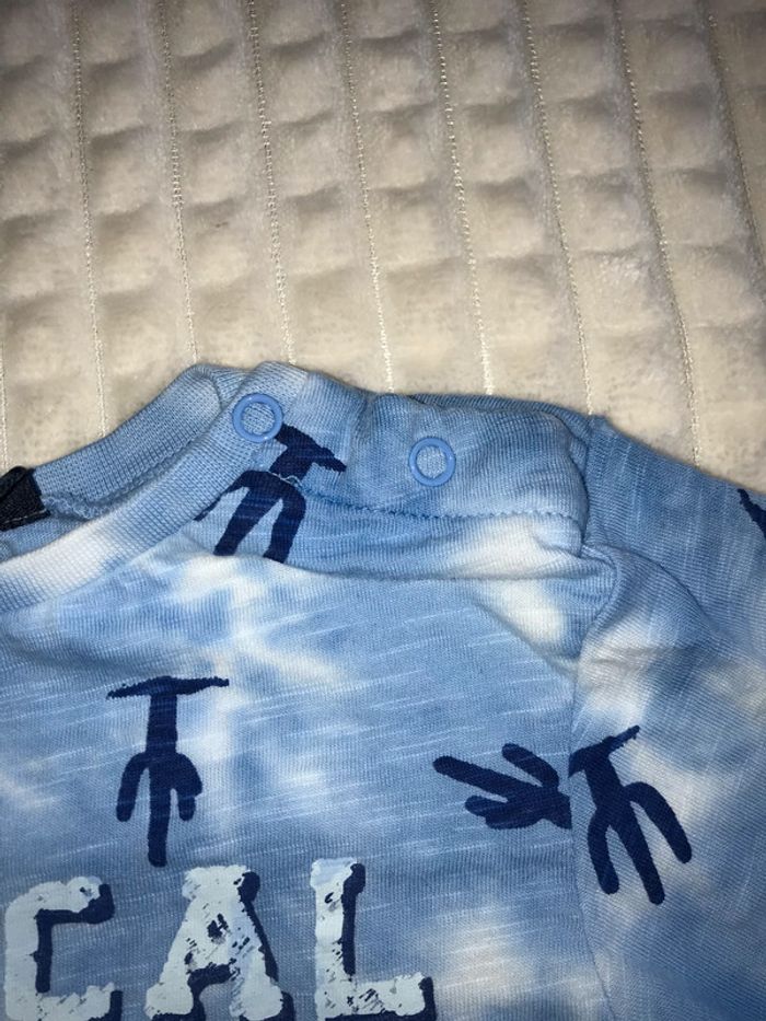 T-shirt 3 pommes 9-12 mois - photo numéro 3