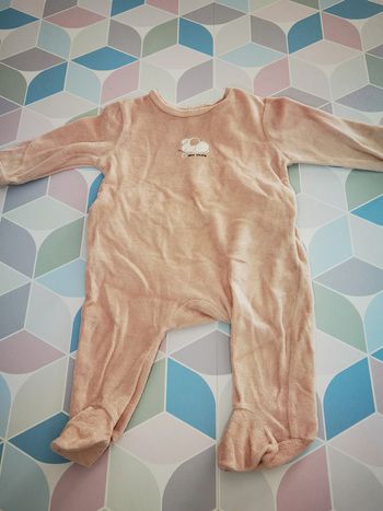 D3896 - pyjama fille 3 mois