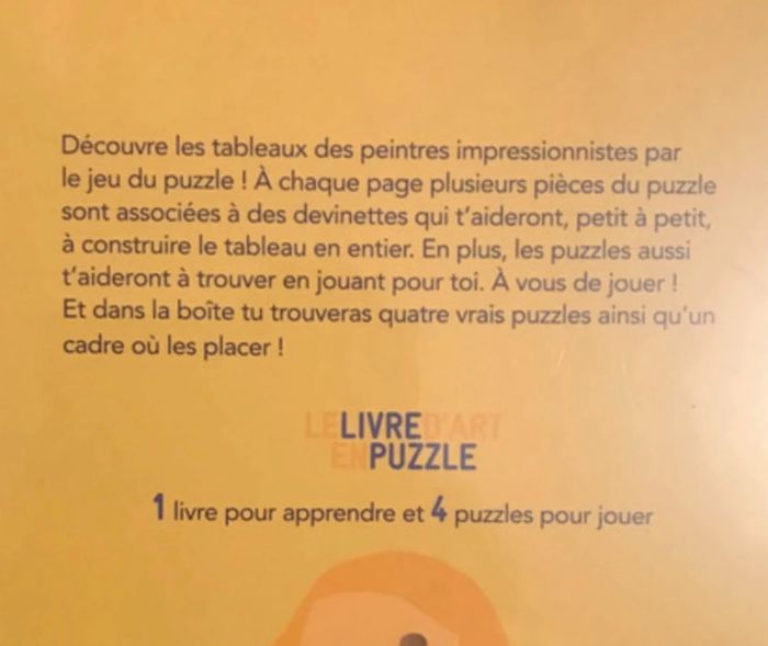 Le livre d’Art en puzzle - L’impressionnisme - photo numéro 2