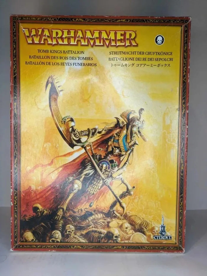 Lot Warhammer bataillon roi des tombes prêtre liche