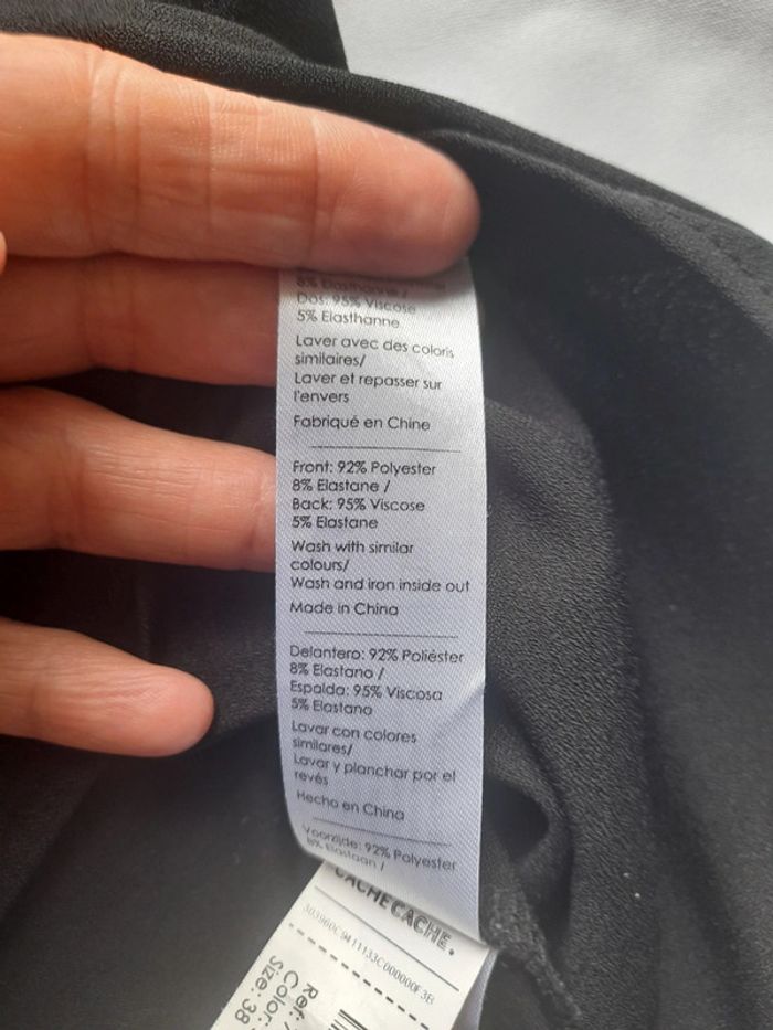 Débardeur Noir Taille 38 - photo numéro 5