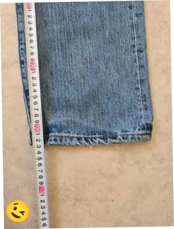 Jeans Levi's 501 W32 FR42 L30 coupe droite bleu Homme Men pan416b - photo numéro 5