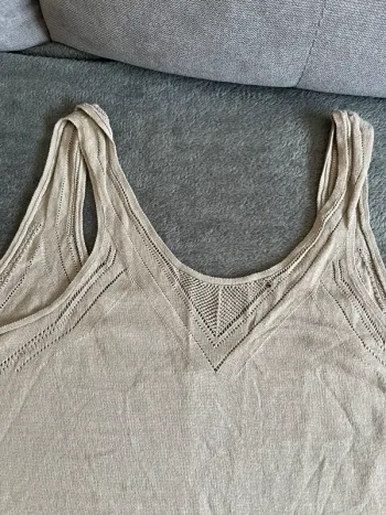 Débardeur beige S