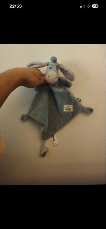 RECHERCHE Peluche bourriquet plat